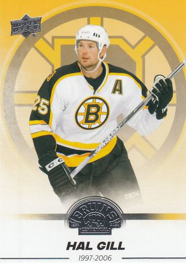 řadová karta HAL GILL 23-24 UD Boston Bruins Centennial číslo 58